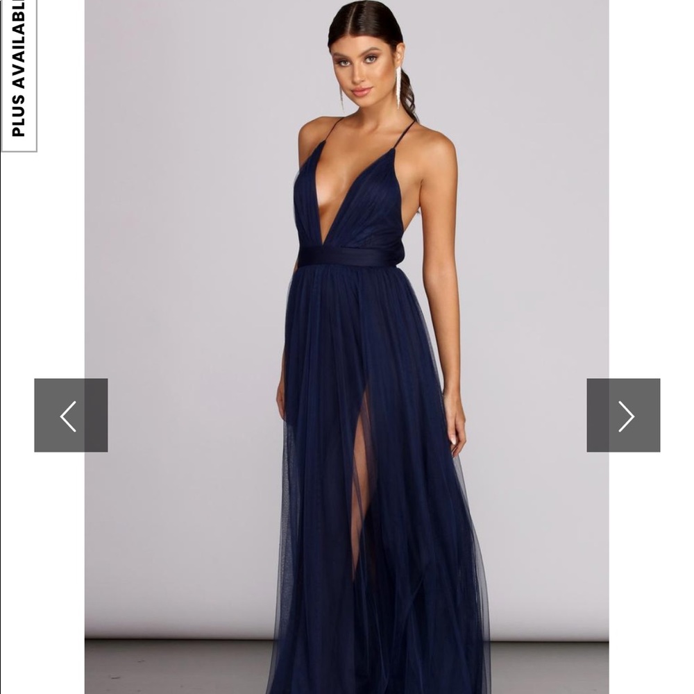 Maxi tool dress